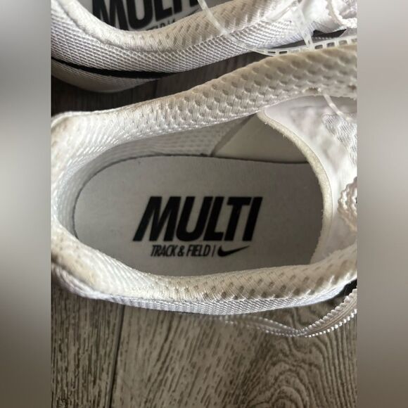 Nike multi track and field White Athletic Sneakers without spikes - Picture 6 of 7